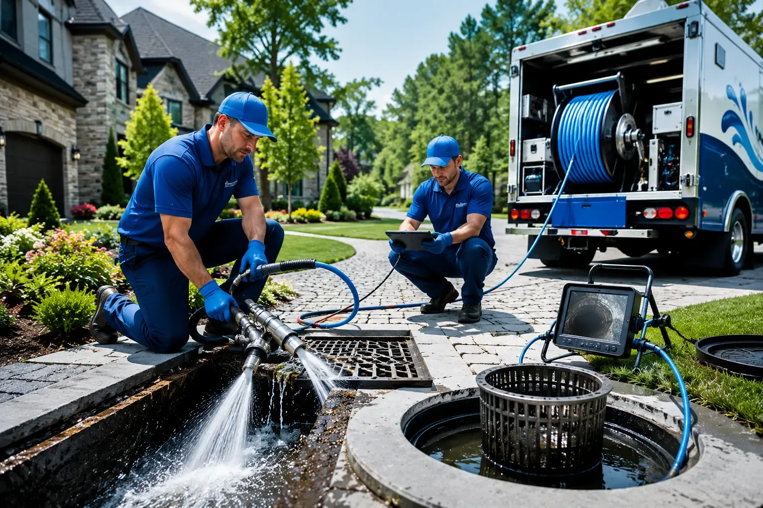 Local outdoor drain cleaning professionals in East Burke, VT